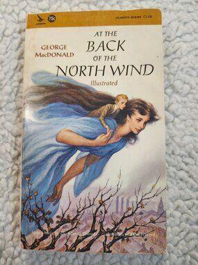 George MacDonald At The Back Of The North Wind Airmont 1966 Illustrated Vintage